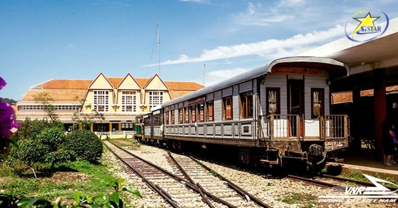 Ga Đà Lạt được coi là nhà ga cao nhất Việt Nam