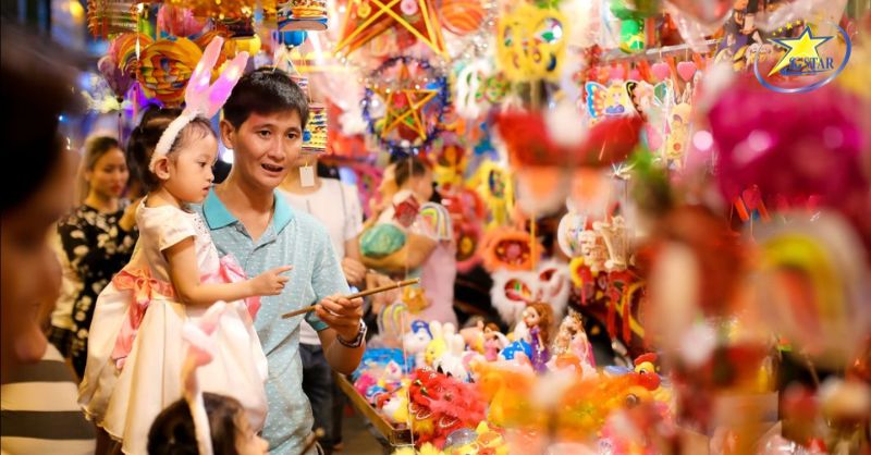 Phố lồng đèn quận 5 điểm đến lý tưởng cho các gia đình vào mỗi dịp Trung Thu